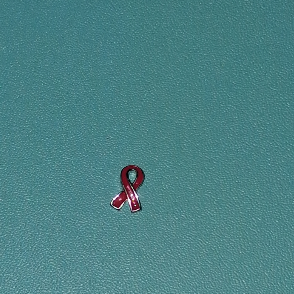 Red Awareness Ribbon Charm Origami Owl